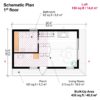 Planos de casa bunkie Cooper - Imagen 2