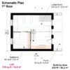 Planos de cabaña Weekender con estructura en forma de A - Imagen 2