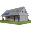 Planos de casa pequeña tipo barndominio - Imagen 8